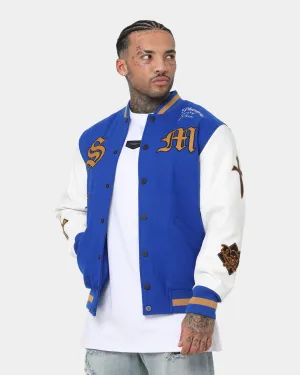 Saint Morta Graveyard Varsity Jacket Royal