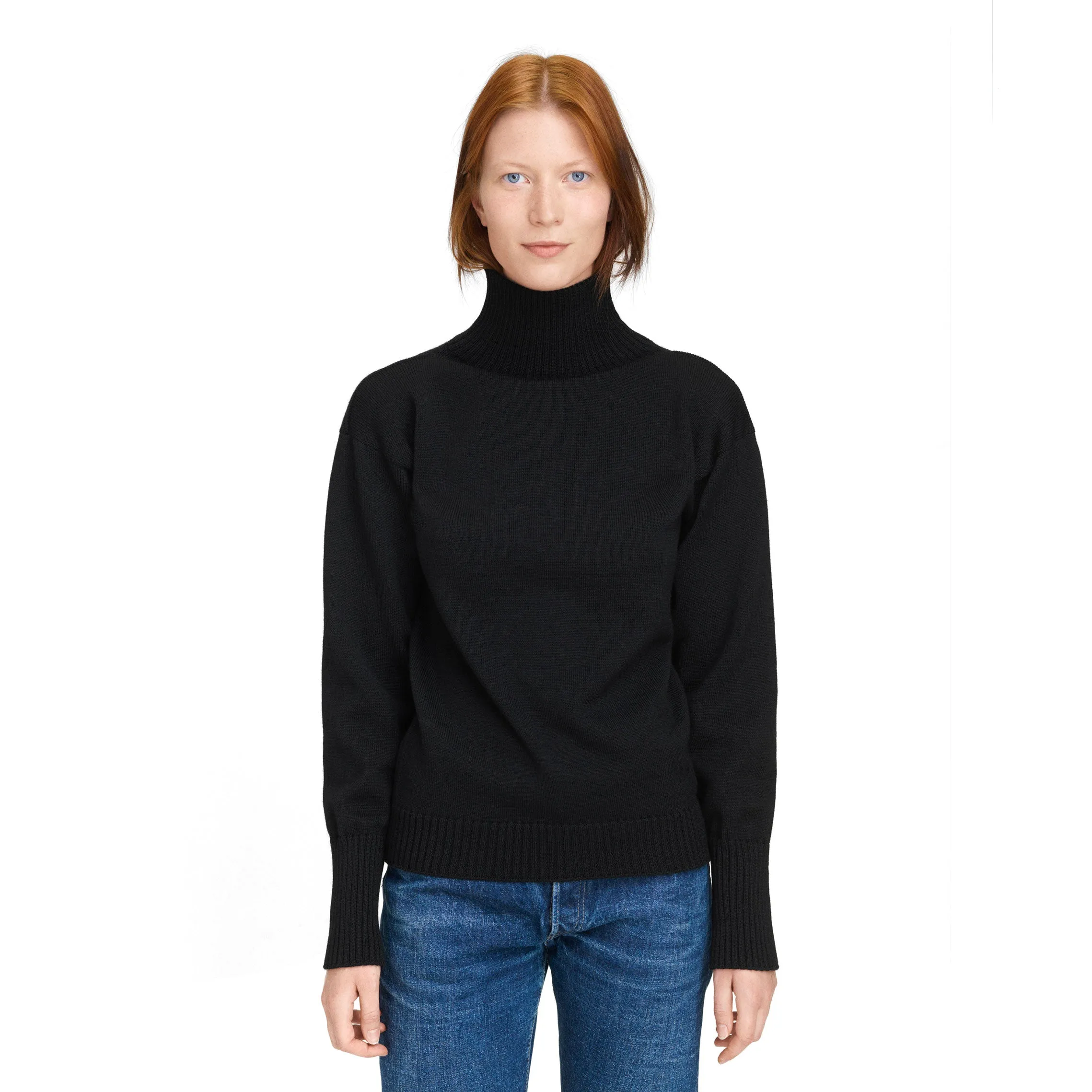 Seaman Turtleneck Navy Blue