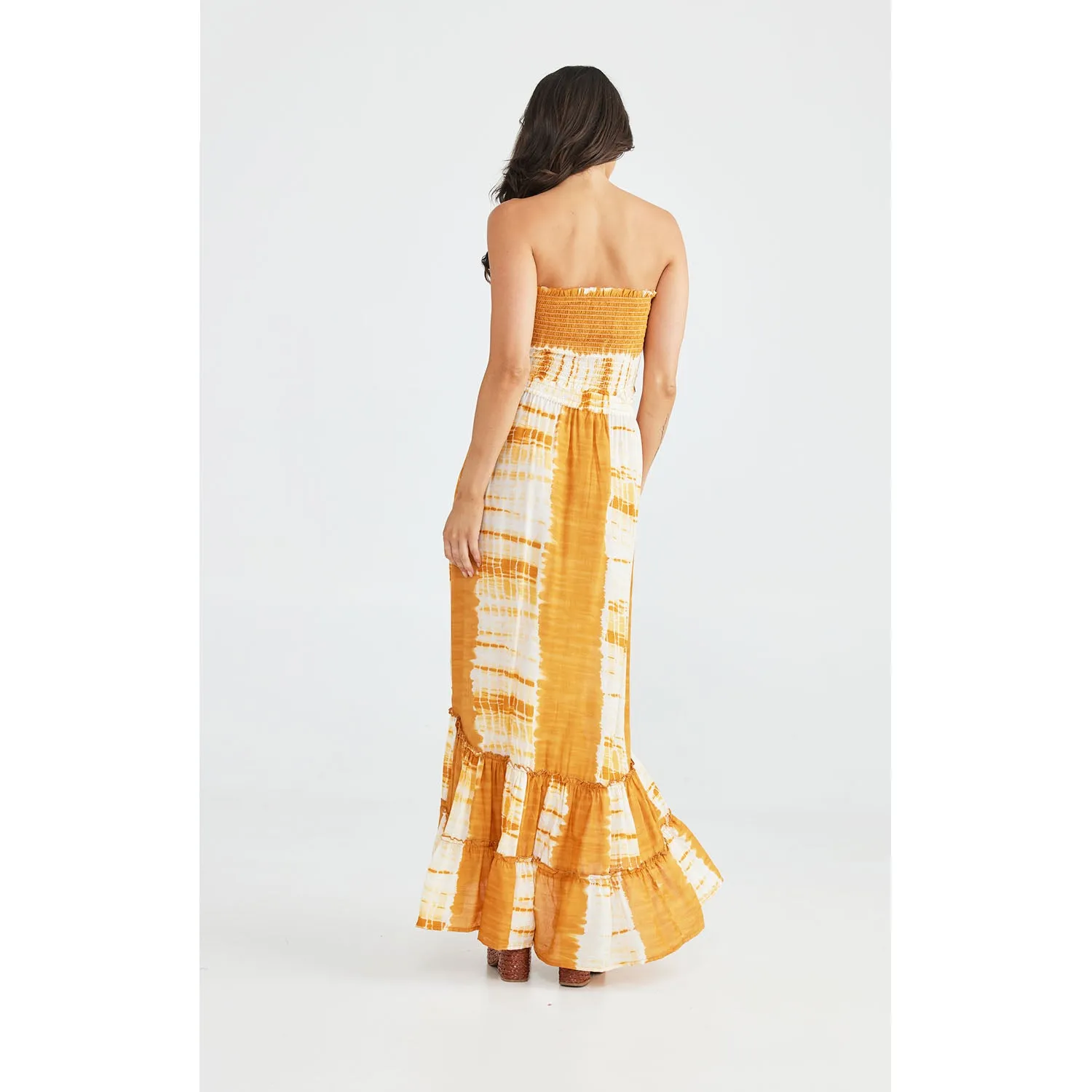 Skirt Magic Carpet - Mustard Tie Dye