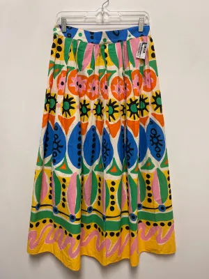 Skirt Maxi By Zara In Multi-colored, Size: M