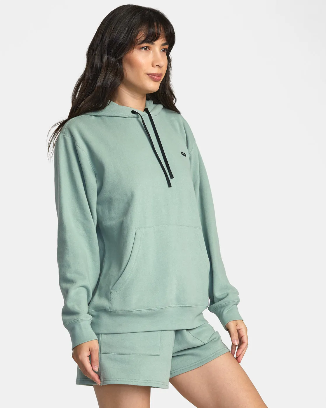 Sunday Hooded Base Layer Top - Sage