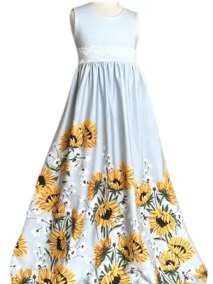 Sunflower Soiree Maxi Dress