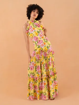 Tatiana Maxi Dress - Peonia Yellow