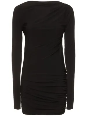 The Andamane   Sophie open back jersey mini dress 