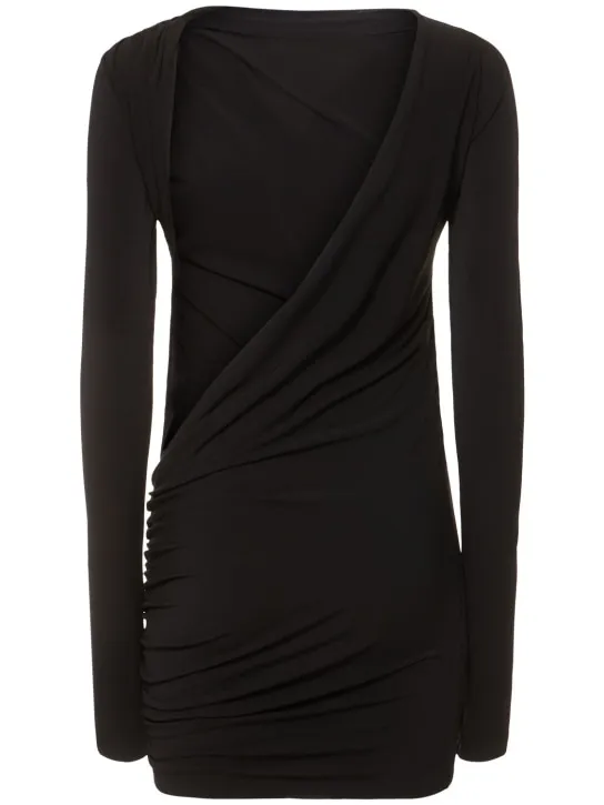 The Andamane   Sophie open back jersey mini dress 