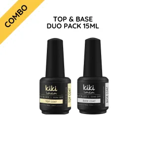 Top & Base Coat Duo Pack 15ml