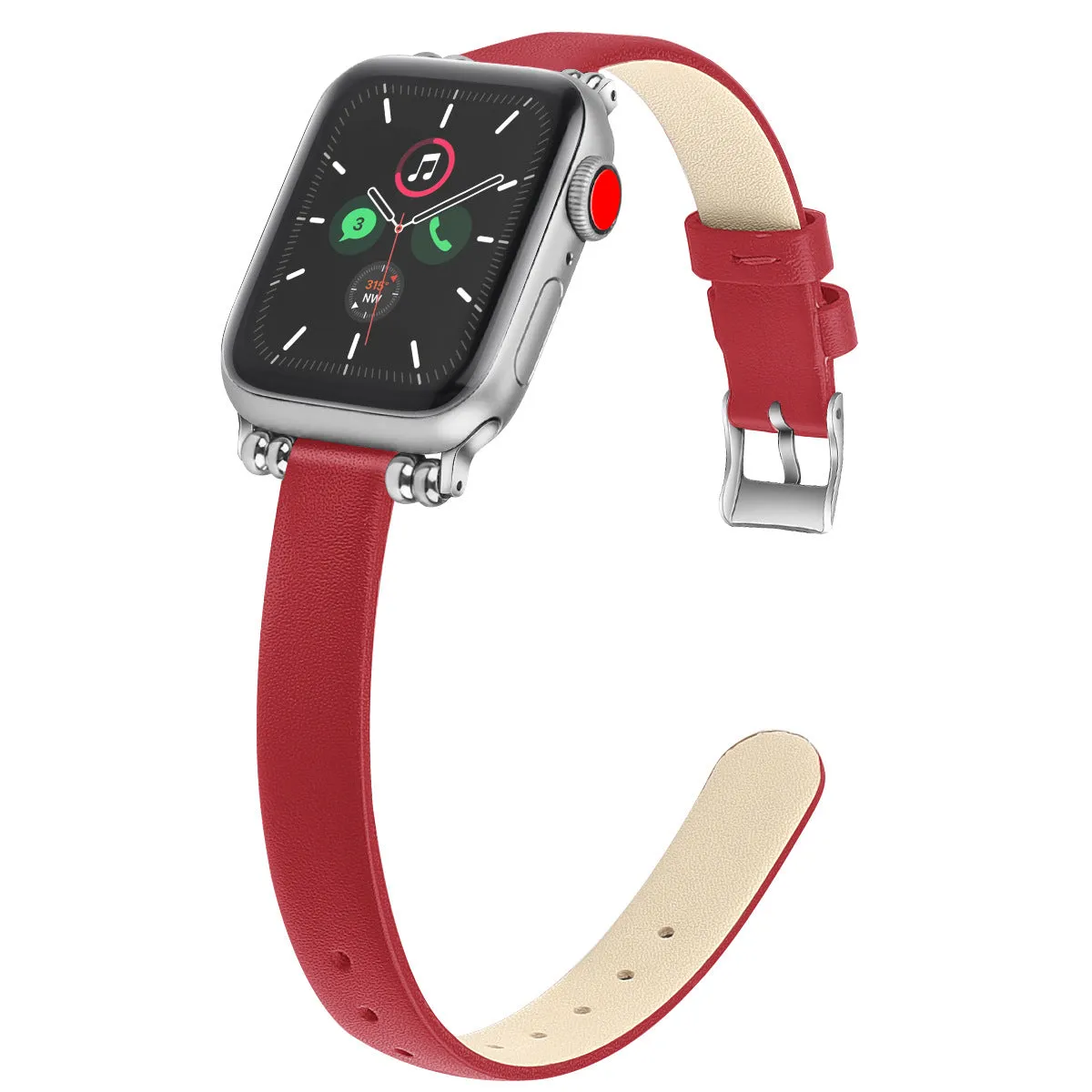 Top layer leather thin strap for Iwatch W24KAW81924