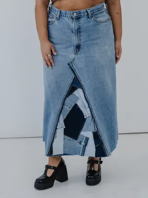 Uecker Uecker x BRZ - Carrie Denim Skirt (40")