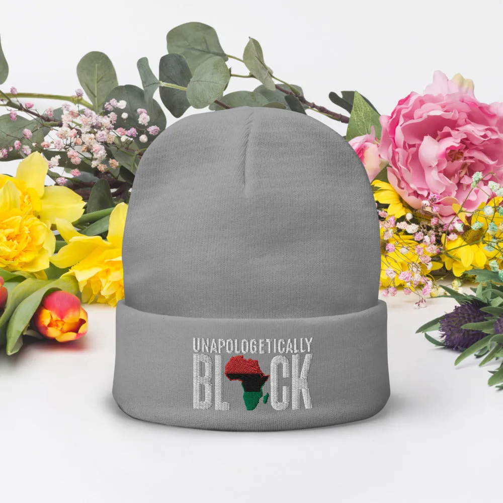 Unapologetically Black RBG Knit Beanie