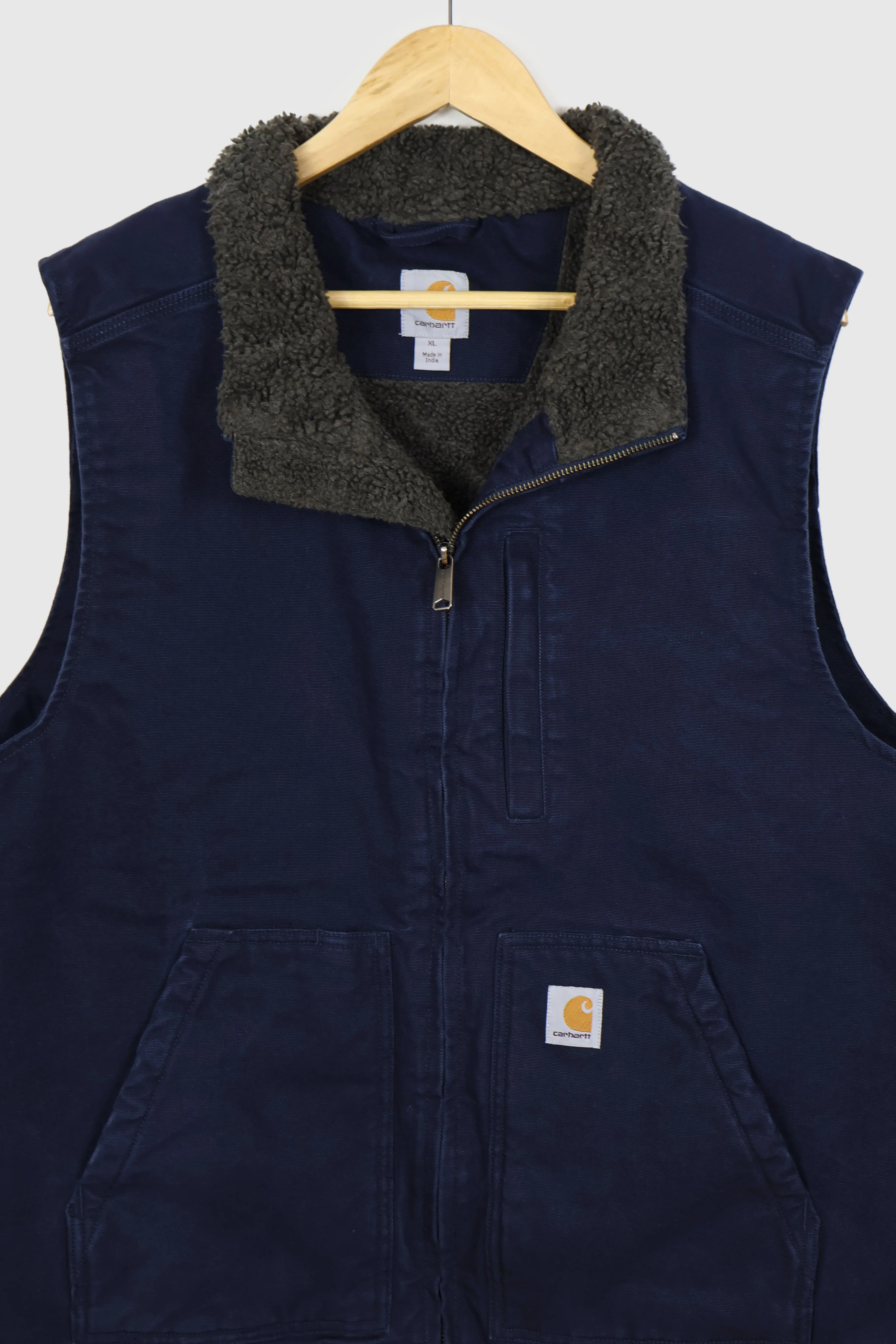 Vintage Carhartt Sherpa Lined Vest