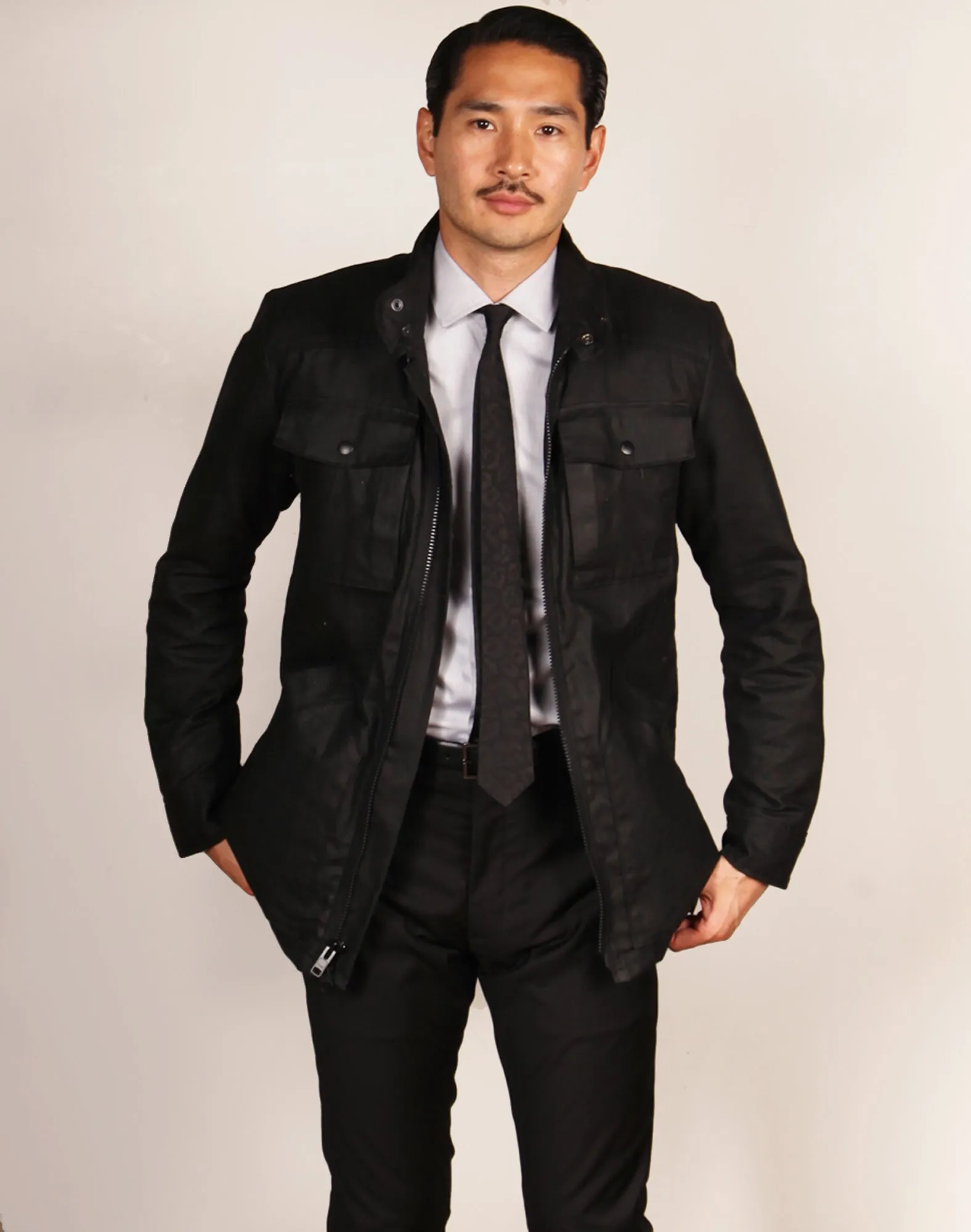 WAX 65 // BLACK WAX Men's Jacket By Robert James