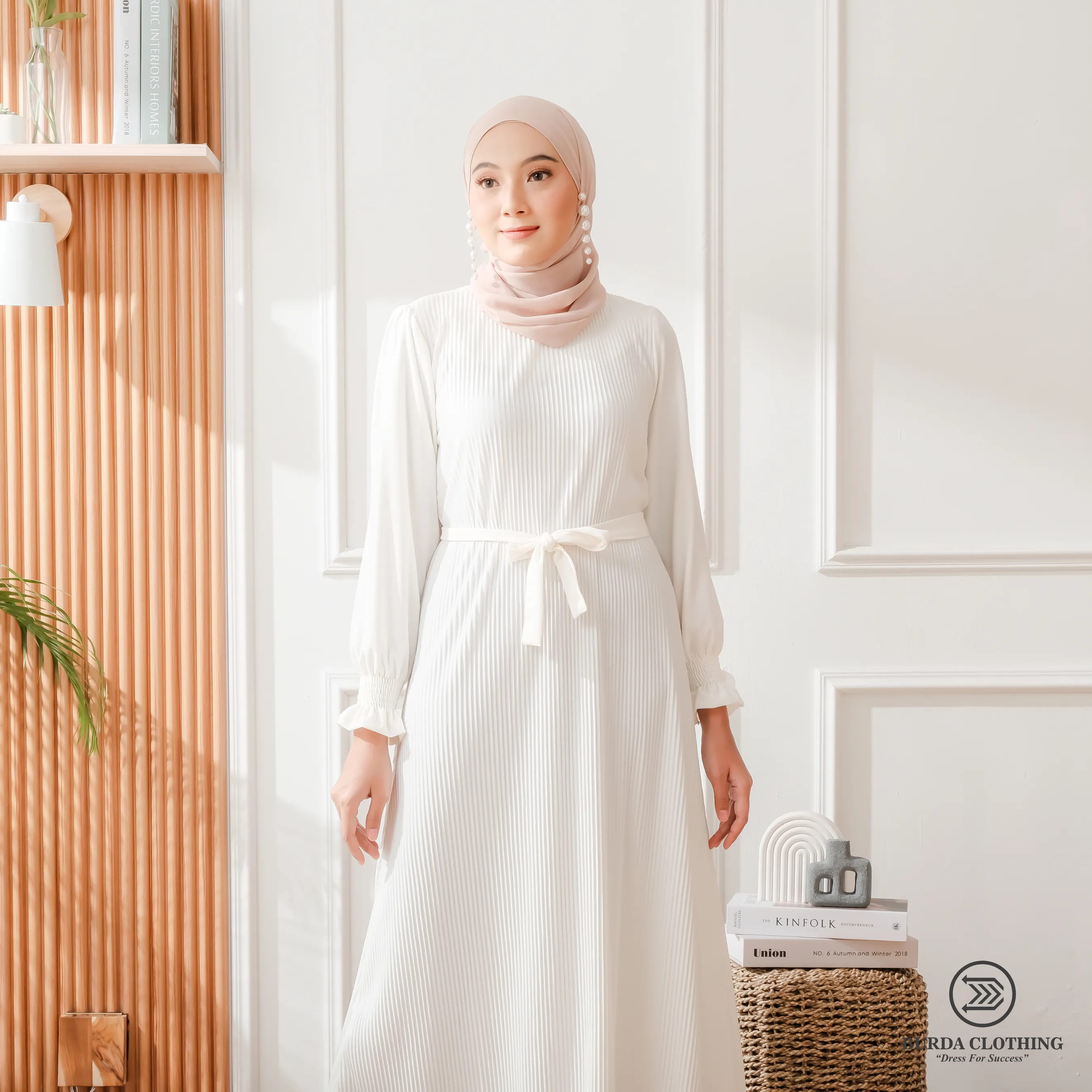 Women's Plain Dress White