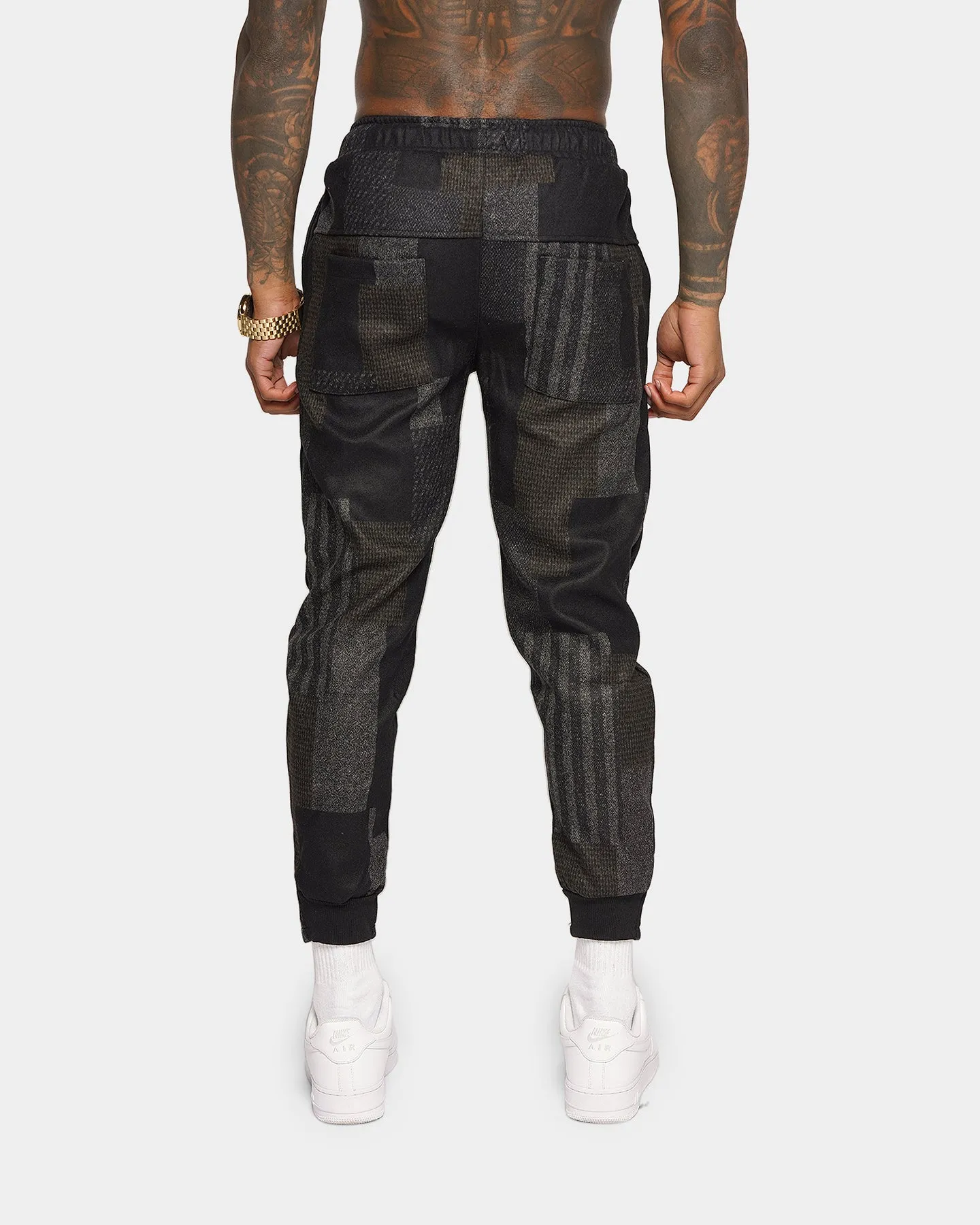 XXIII Lixa Patchwork Joggers Black/Brown