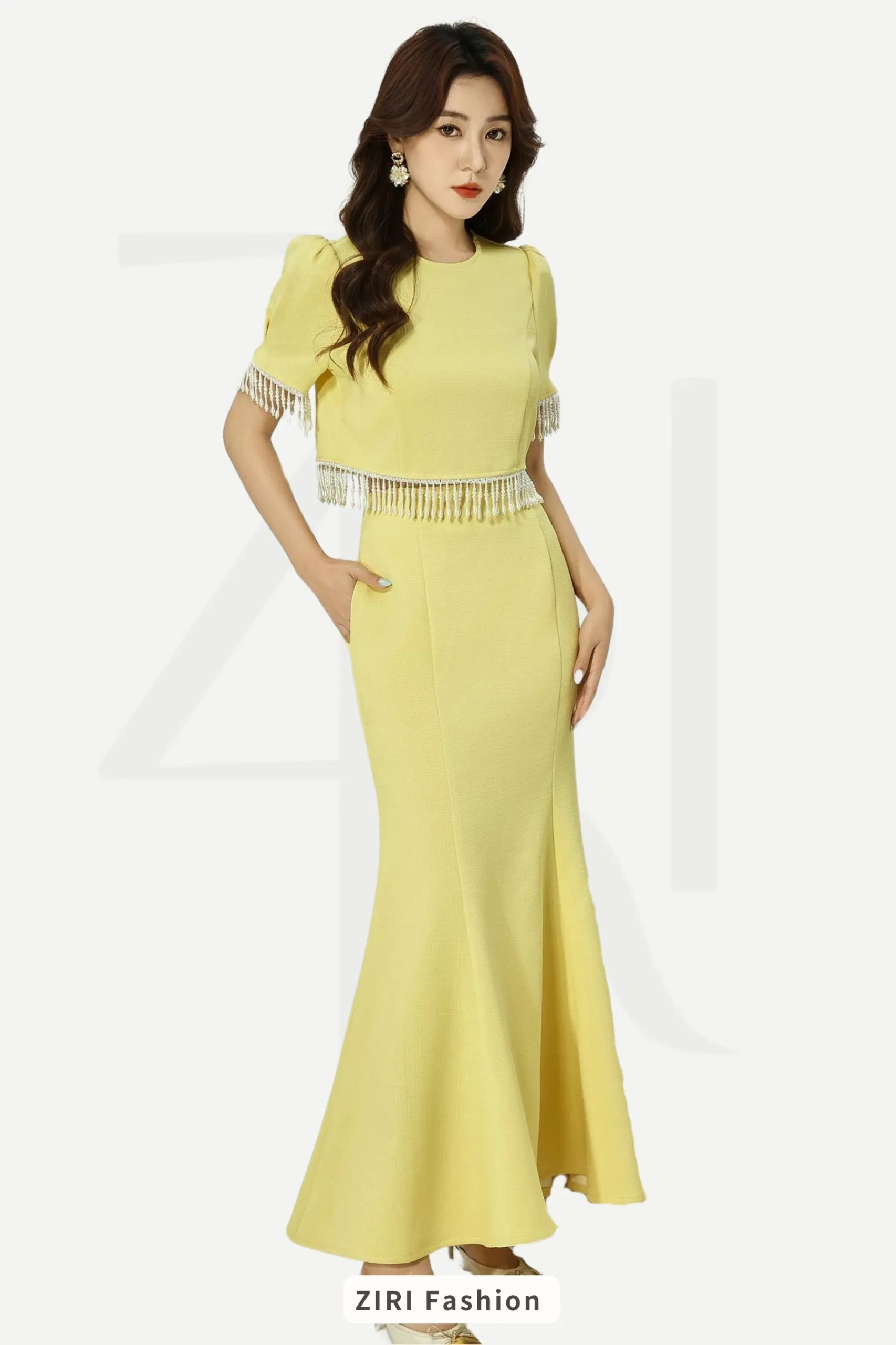 Ziri Maxi Mermaid Skirt